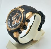 Graham Chronometer Black Rubber Strap Watch - Image 4