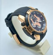 Graham Chronometer Black Rubber Strap Watch - Image 5