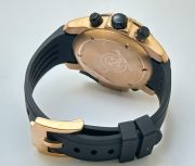 Graham Chronometer Black Rubber Strap Watch - Image 7
