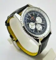 Breitling Navitimer Chrono Leather Strap Watch - Image 5