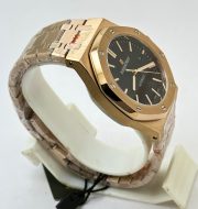 Audemars Piguet Royal Oak Black Rose Gold Swiss Automatic Watch - Image 5