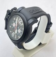 Graham Oversize Black Rubber Strap Watch - Image 4