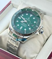 Rolex Submariner HULK Edition Green Dial Steel Bracelet Swiss Automatic Watch - Image 3