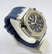 Audemars Piguet Diver Chronograph Steel Blue Watch - Image 4
