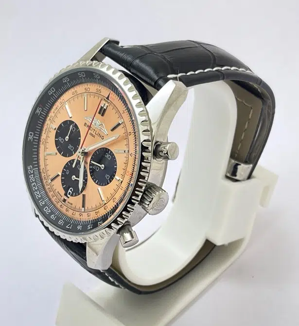 Breitling Navitimer B01 Copper Chronograph Watch - Image 4