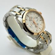 Tissot Couturier White Dual Tone Steel Bracelet Watch - Image 4