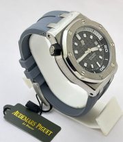 Audemars Piguet Diver Grey Rubber Strap Swiss Automatic Watch - Image 5