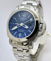 Panerai GMT Steel Swiss Automatic Watch - Image 3