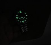 Panerai GMT Blue Steel Bracelet Swiss Automatic Watch - Image 9