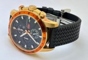 Chopard Mille Miglia Zagato Chronograph Orange Bezel Rubber Strap Watch - Image 5