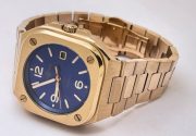 Bell & Ross BR05 Rose Gold Blue Swiss Automatic Watch - Image 5
