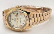 Rolex Day-Date White Rose Gold Swiss Automatic Watch - Image 6