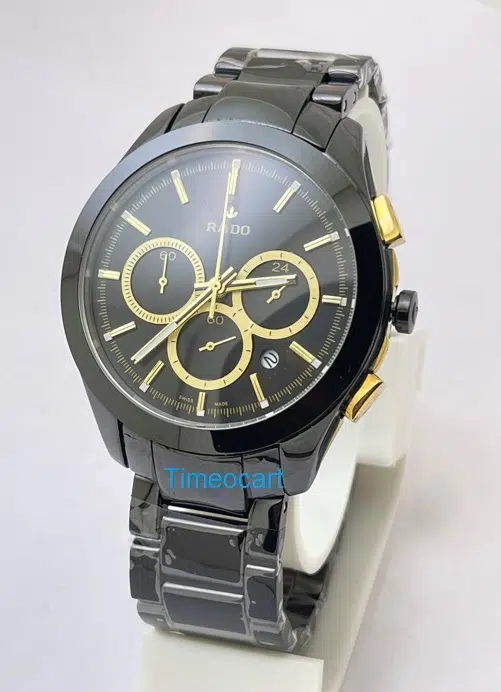 Rado Hyperchrome Black Golden Watch - Image 3