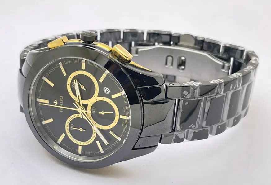 Rado Hyperchrome Black Golden Watch - Image 6