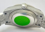 Rolex Day-Date Diamond Steel Swiss ETA 7750 Valjoux Automatic Movement Watch - Image 9