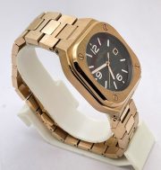 Bell & Ross BR05 Rose Gold Black Swiss Automatic Watch - Image 5