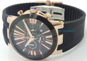 Ulysse Nardin Executive CHRONOGRAPH Black Rubber Strap Watch - Image 5