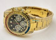Rolex Cosmograph Daytona Rainbow Jewels Flyback Chronograph Luxury Watch - Image 5