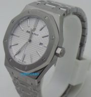 Audemars Piguet Royal Oak Steel White Watch - Image 4