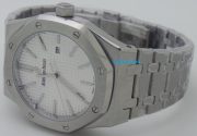 Audemars Piguet Royal Oak Steel White Watch - Image 6