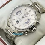 Tag Heuer Grand Carrera Calibre 17 White Swiss ETA 7750 Valjoux Movement Automatic Watch