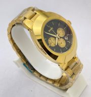 Rado Chronometer Golden Black Watch - Image 4