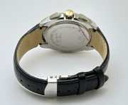 Tissot Couturier Chronograph Black Leather Strap Watch - Image 7