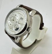 A. Lange & Shone Grand Lange 1 Moon Phase Steel White Swiss Automatic Watch - Image 4