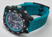 Breitling Endurance Pro Chronometer Green Rubber Strap Watch - Image 6