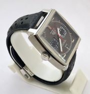 Tag Heuer Monaco Caliber 12 Grey Watch - Image 4