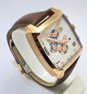 TAG HEUER MONACO V4 WHITE LIMITED EDITION WATCH - Image 5