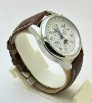 Longines Master Collection Leather Strap Swiss Automatic Watch - Image 5