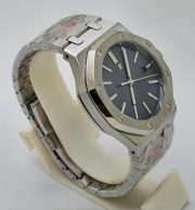 Audemars Piguet Royal Oak Jumbo Blue Steel Swiss Automatic Watch - Image 4