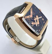 TAG HEUER MONACO V4 ROSE GOLD BLACK LIMITED EDITION WATCH - Image 4