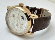 A. Lange & Shone Grand Lange 1 Moon Phase Rose Gold White Swiss Automatic Watch - Image 6