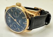 I W C Portugieser Annual Calendar Black Swiss ETA 7750 Valjoux Automatic Movement Watch - Image 6