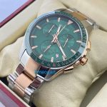 Rado Hyperchrome Chronograph Green Dual Tone Watch