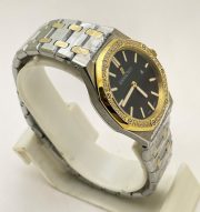 Audemars Piguet Royal Oak Dual Diamond Black Ladies Watch - Image 5