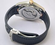 OMEGA SEAMASTER AQUA TERRA WHITE ROSE GOLD BEZEL RUBBER STRAP LIMITED EDITION SWISS AUTOMATIC WATCH - Image 7