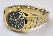 Rolex Sky Dweller Black Golden Swiss ETA Automatic Watch - Image 5