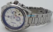 Tag Heuer Grand Carrera Calibre 36 Mens White Steel Watch - Image 6