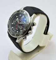 Omega Seamaster Diver 34th America Cup Chronograph Black Rubber Strap Watch - Image 4
