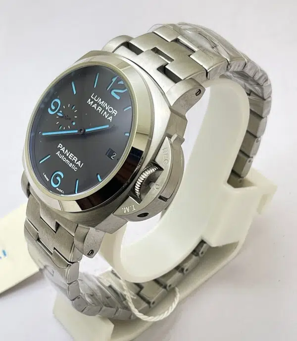 Panerai Marina Blue Marking Steel Swiss Automatic Watch - Image 4