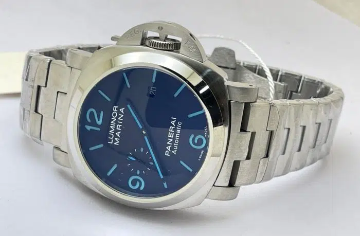Panerai Marina Blue Marking Steel Swiss Automatic Watch - Image 6