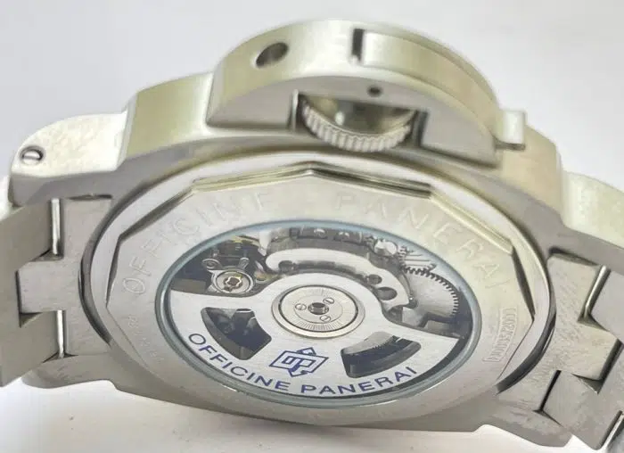 Panerai Marina Blue Marking Steel Swiss Automatic Watch - Image 8