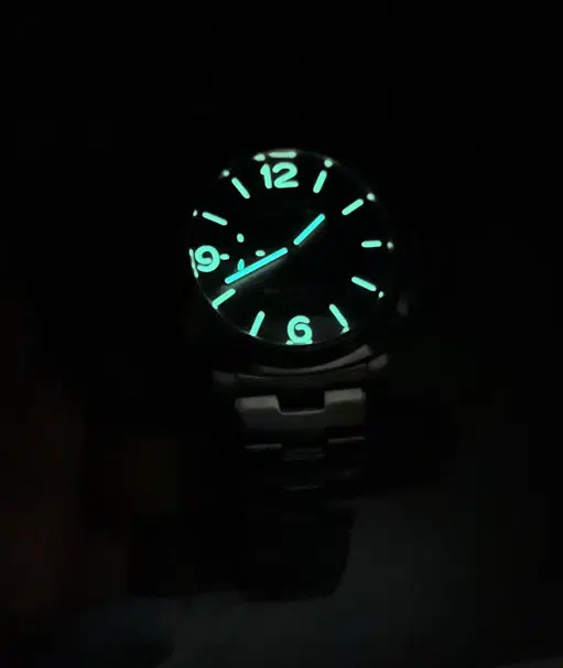 Panerai Marina Blue Marking Steel Swiss Automatic Watch - Image 9