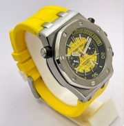 Audemars Piguet Royal Oak Offshore Diver Yellow Watch - Image 5