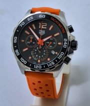 Tag Heuer Formula 1 Orange Rubber Strap Watch - Image 2