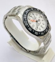Rolex Explorer II GMT White Steel Bracelet Swiss Automatic Watch - Image 4