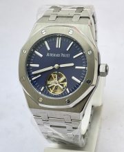 Audemars Piguet Royal Oak Tourbillon Blue Swiss Automatic Watch - Image 3